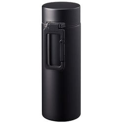 MOTTERU カラビナハンドルサーモボトル 250ml ブラック MO-3013-029
