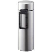 MOTTERU カラビナハンドルサーモボトル 250ml シルバー MO-3013-005