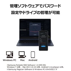 ヨドバシ.com - SAMSUNG サムスン MU-PE4T0S-IT [Portable SSD T7