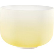 Color Frosted Crystal Singing Bowls クリスタル・シンギングボウル Yellow Tuning:E4 ~329.63Hz/Navel Chakra/直径約30cm CSBC12E / Singing Bowl