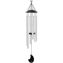 Moon Meditation Chimes ムーン・メディテーション・チャイム Silver Finish Bar 6音 Tuning：A4/a' 432Hz 基準・G5,A5,B5,D6,E6,G6 高さ約80cm MMC32S / Meditation Chime