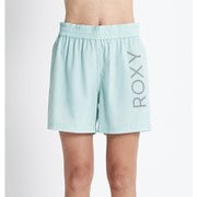 MY 1ST ROXY SHORTS RPT231519 GRN Sサイズ [フィットネス ヨガ ショートパンツ レディース]