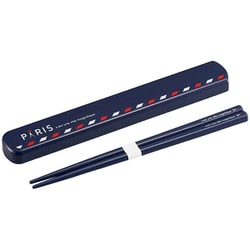箸箱セット 抗菌 箸 19.5cm PARIS スライド式 HS-16