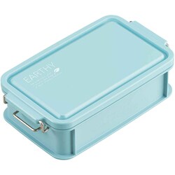 弁当箱 1段 750ml 抗菌 EARTHY コンテナランチボックス ミントグリーン CNT-750