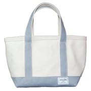 シンプルトート 生成り×グレーS