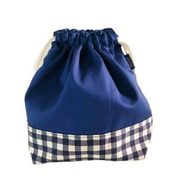 入園入学品 ネイビー コップ入れ