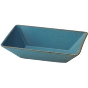 KASANE レクタングル ボウル 13cm M 陶器 ターコイズブルー T-937655
