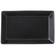 KASANE レクタングル プレート 13.5cm M 陶器 ブラック T-937709