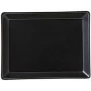 KASANE レクタングル プレート 17.5cm L 陶器 ブラック T-937716
