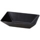 KASANE レクタングル ボウル 13cm M 陶器 ブラック T-937730