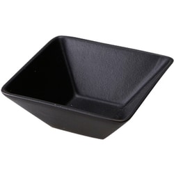 KASANE スクエア ボウル 8.5cm S 陶器 ブラック T-937754