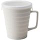 マグカップ フタ付き 230ml 陶器 日本製 ホワイト T-939017