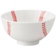 茶碗 野球ボール ベースボール 飯碗 子供用 磁器 日本製 T-694305