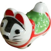 T-753514 [箸置き おしゃれ 犬 張り子 磁器 グリーン]