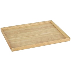 トレイ 32×25cm 木製 ラバーウッド warms T-760123