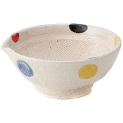 すり鉢 4号 12cm 片口 水玉 和食器 陶器 日本製 T-765678