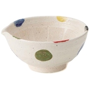 すり鉢 5号 17cm 片口 水玉 和食器 陶器 日本製 T-765685
