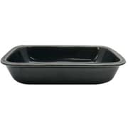 HINATA グラタン皿 19cm レクタングル HINATA 皿 食器 洋食器 耐熱 陶器 グレー T-932049