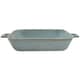 HINATA グラタン皿 23cm 持ち手付き レクタングル HINATA 皿 食器 洋食器 耐熱 陶器 ブルー T-932100