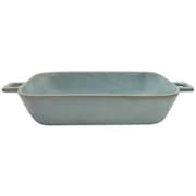 HINATA グラタン皿 23cm 持ち手付き レクタングル HINATA 皿 食器 洋食器 耐熱 陶器 ブルー T-932100