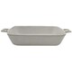 HINATA グラタン皿 23cm 持ち手付き レクタングル HINATA 皿 食器 洋食器 耐熱 陶器 ホワイト T-932117