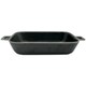 HINATA グラタン皿 23cm 持ち手付き レクタングル HINATA 皿 食器 洋食器 耐熱 陶器 グレー T-932124