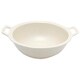 NARU ボウル 14cm 持ち手付き 陶器 ベージュ T-932568