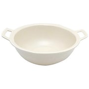 T-932568 [NARU ボウル 14cm 持ち手付き 陶器 ベージュ]