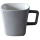 KAKU マグカップ 305ml コップ 食器 洋食器 磁器 グレー T-933763