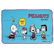 水切りマット ディッシュクロス PEANUTS スヌーピー ブルー PE-851
