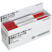 ホワイトボード用マーカー(直液カートリッジ式)中字 赤 6本パック PM-BF502RX6