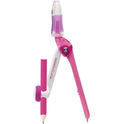 スーパーコンパス くるんパス 鉛筆用 シリコンカバータイプ ピンク SK-7119-P