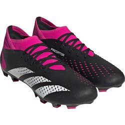 プレデター アキュラシー.3 HG/AG PREDATOR ACCURACY.3 HG/AG GW4631 コアブラック/フットウェアホワイト/チームショックピンク 25cm [サッカーシューズ メンズ]
