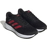 レスポンス ランナー RESPONSE RUNNER ID7334 コアブラック/ベタースカーレット/グレーファイブ 25cm [ランニングシューズ ユニセックス]