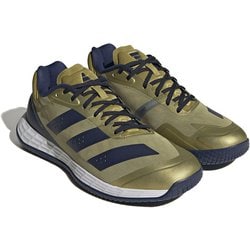 アディゼロ ファストコート ADIZERO Fastcourt M HP4309 ゴールドメタリック/チームネイビーブルー/フットウェアホワイト 28cm [ハンドボールシューズ メンズ]