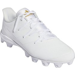 アディゼロ アフターバーナー 8ポイント スパイク adizero Afterburner 8 Point GW0277 フットウェアホワイト/フットウェアホワイト/ゴールドメタリック 25.5cm [野球シューズ メンズ]