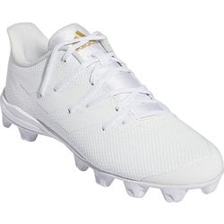 アディゼロ アフターバーナー 8ポイント スパイク adizero Afterburner 8 Point GW0277 フットウェアホワイト/フットウェアホワイト/ゴールドメタリック 27cm [野球シューズ メンズ]