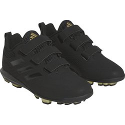 スタビル 5ポイント ロー AC ベースボール スパイク STABILE 5 POINT LOW AC BASEBALL CLEATS GW1953 コアブラック/コアブラック/ゴールドメタリック 20cm [野球シューズ キッズ]