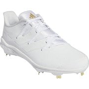アディゼロ アフターバーナー 8 TD スパイク adizero Afterburner 8 TD H05609 フットウェアホワイト/フットウェアホワイト/ゴールドメタリック 26cm [野球シューズ メンズ]