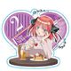 映画 五等分の花嫁 アクリルキーホルダー ランチデート Ver. 中野二乃 [キャラクターグッズ]