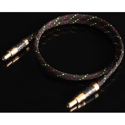 F2用 アップグレード DC ケーブル 0.5m ＋が銀/-が赤銅 B12V050SR