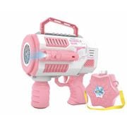 電動miniバブルガン ショルダーポンプ付 ピンク [シャボン玉]