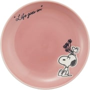 PEANUTS (ピーナッツ) スヌーピー プレート 皿 約14cm シーズン レッド SN611-255