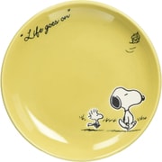 PEANUTS （ピーナッツ） スヌーピー プレート 皿 約14cm シーズン イエロー SN613-255