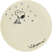 PEANUTS （ピーナッツ） スヌーピー プレート 皿 約14cm シーズン ホワイト SN614-255