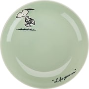 PEANUTS (ピーナッツ) スヌーピー パスタ皿 プレート 約21cm シーズン グリーン SN612-355