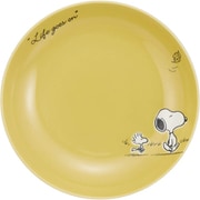 PEANUTS (ピーナッツ) スヌーピー パスタ皿 プレート 約21cm シーズン イエロー SN613-355