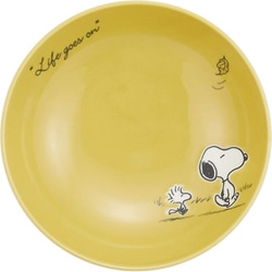 PEANUTS （ピーナッツ） スヌーピー ボウル 皿 約17cm シーズン イエロー SN613-359
