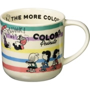 PEANUTS (ピーナッツ) マグカップ 大きめ 約350ml リサイクルセラミック カラーズ SN911-11