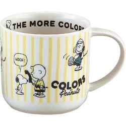 PEANUTS （ピーナッツ） マグカップ 大きめ 約350ml リサイクルセラミック イエロー SN912-11